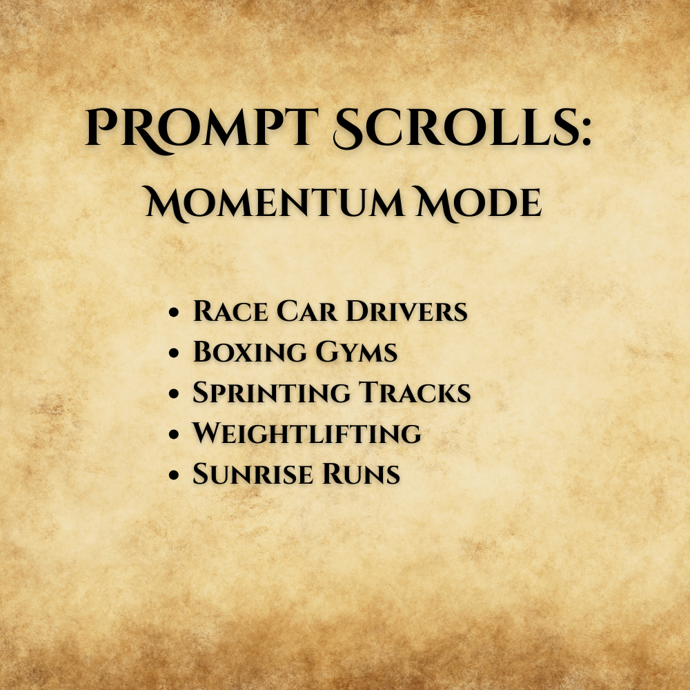 Prompt Scrolls: Momentum Mode
