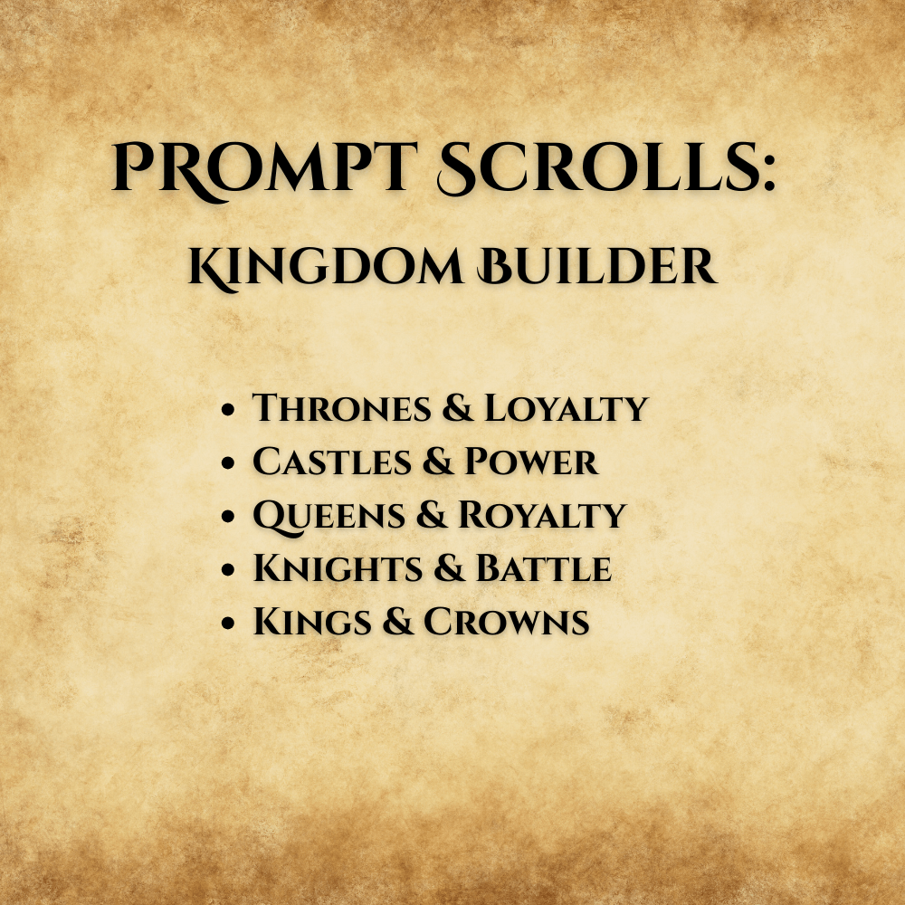 Prompt Scrolls: Kingdom Builder
