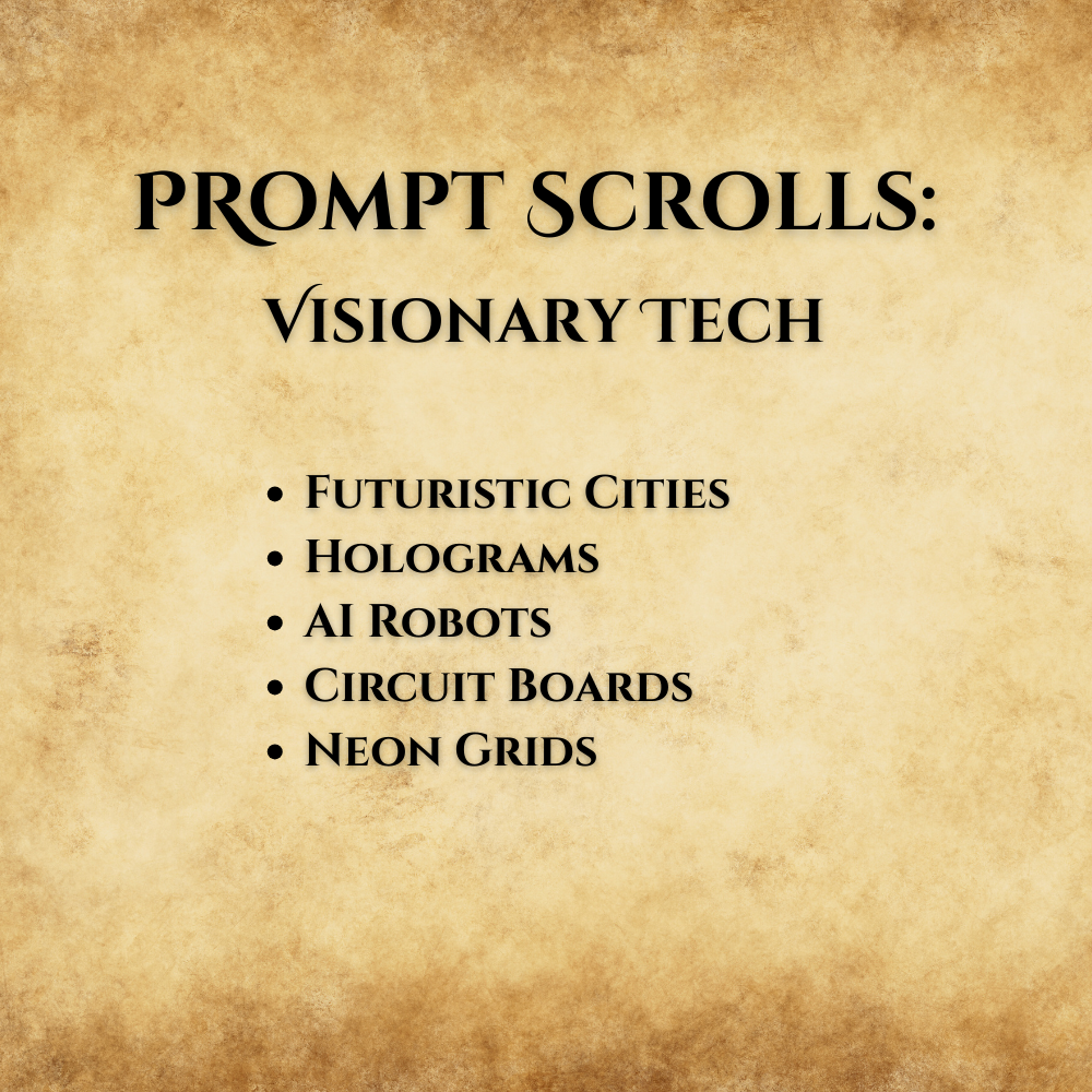 Prompt Scrolls: Visionary Tech